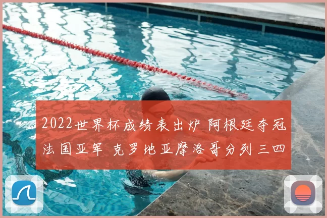 2022世界杯成绩表出炉 阿根廷夺冠法国亚军 克罗地亚摩洛哥分列三四名