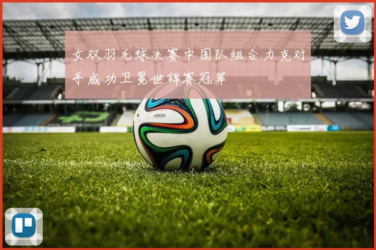 女双羽毛球决赛中国队组合力克对手成功卫冕世锦赛冠军